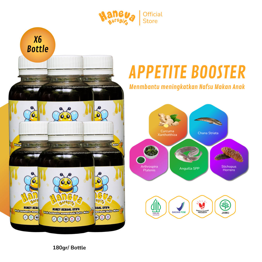 Paket Madu Anak Cerdas dan Lahap Makan